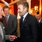 Raja Charles dan David Beckham dalam sebuah acara. (Dok:&nbsp;Kirsty Wigglesworth / POOL / AFP)