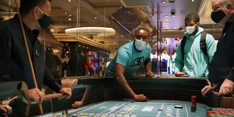 FOTO: Geliat Perjudian Las Vegas Setelah Kasino Kembali Dibuka