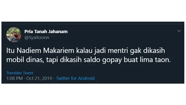 Nadiem Makarim Merapat ke Istana, Ini 5 Meme Kocak Ala Netizen