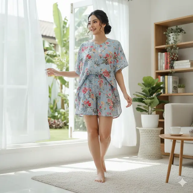 7 Model Daster Celana Pendek yang Nyaman dan Stylish, Tetap Rapi Meski Santai di Rumah