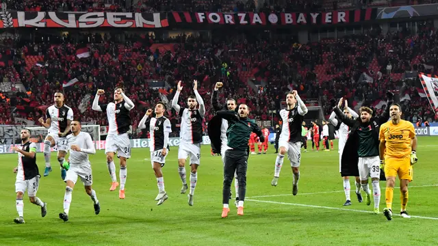 Gol Ronaldo dan Higuain Bawa Juventus Taklukkan Bayer Leverkusen