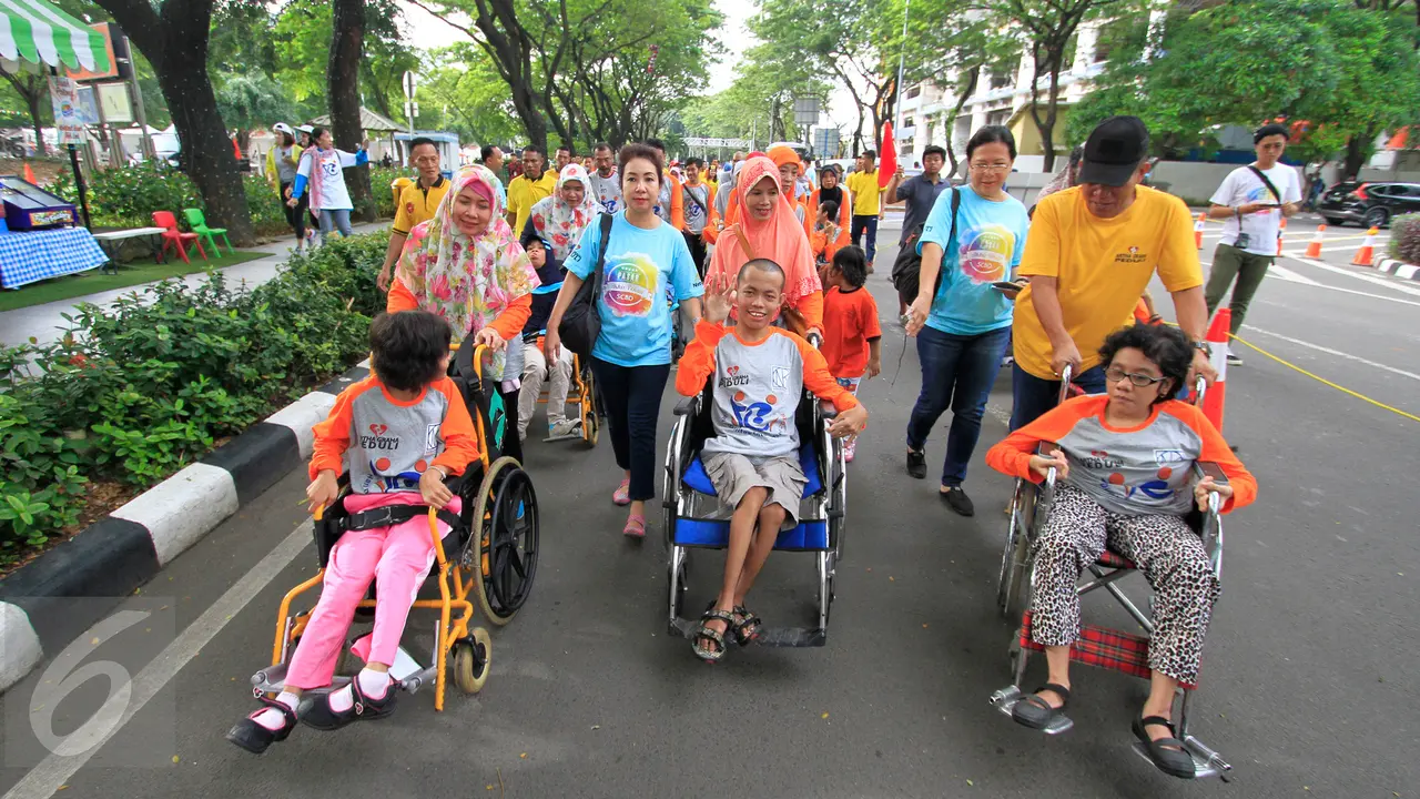 20161211 Jalan Sehat Keluarga Bersama Anak-Anak Disabilitas