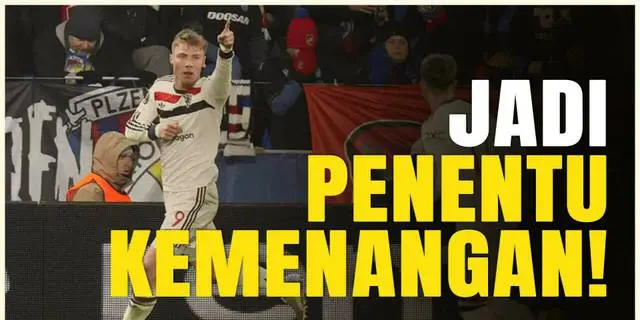 VIDEO: Momen Rasmus Hojlund jadi Penyelamat MU Kontra Viktoria Plzen di Liga Europa