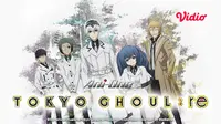 Serial anime Tokyo Ghoul: re kini sudah hadir di aplikasi Vidio. (Dok. Vidio)
