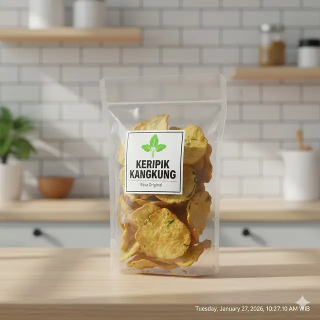 keripik kangkung