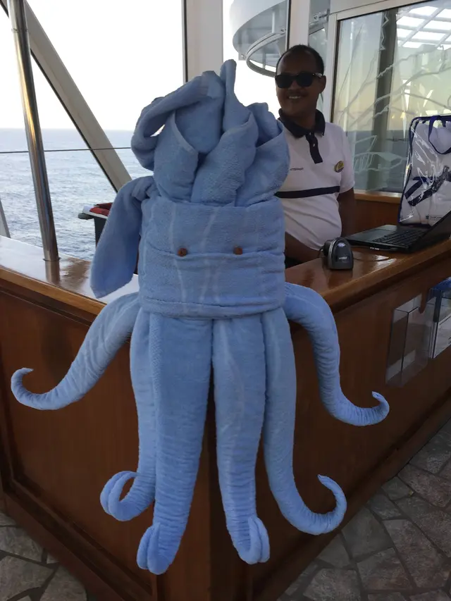 origami handuk