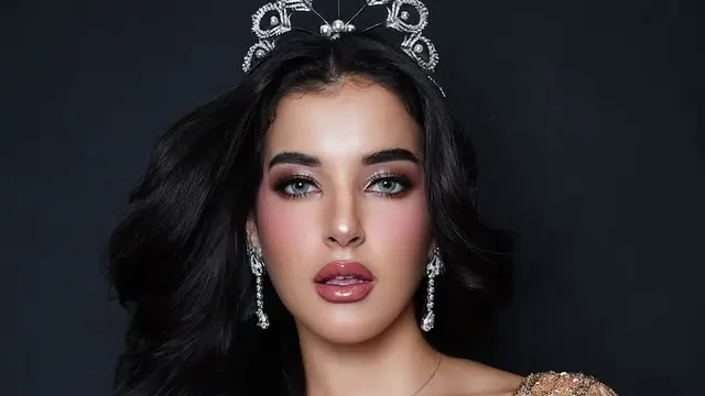 Potret Tasya Farasya Makeup ala Miss Universe (credit: instagram/tasyafarasya)