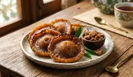Resep Kue Cucur Gula Merah Anti Bantat, Bersarang dan Renyah di Pinggir