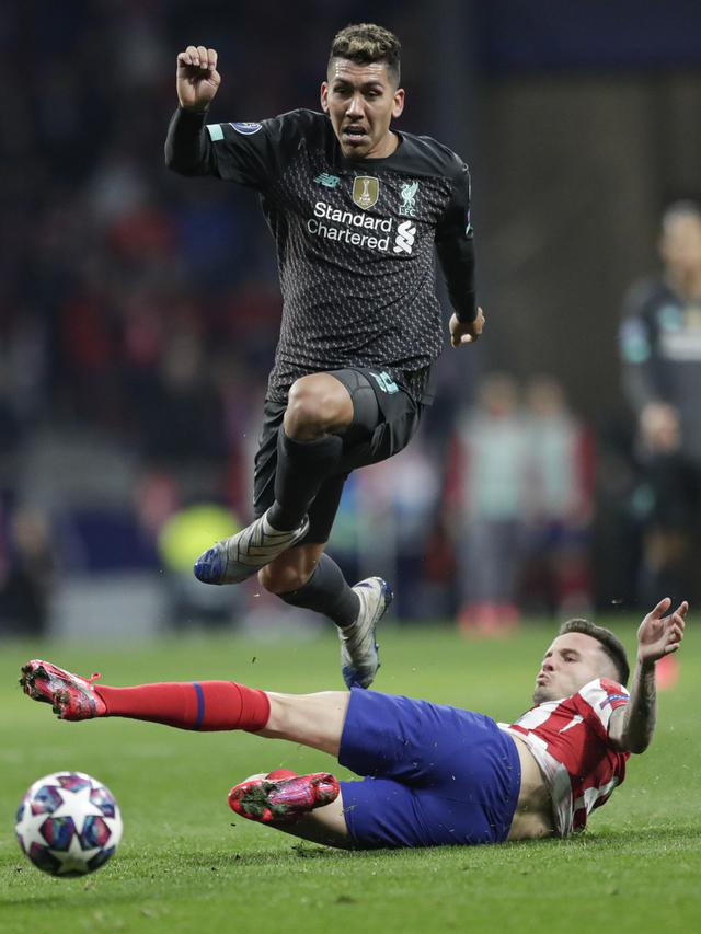 Gol Saul Niguez Bawa Atletico Madrid Hajar Liverpool