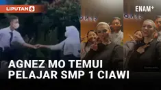 Agnez Mo Akhirnya Ketemu Pelajar Jago Dansa SMP 1 Ciawi