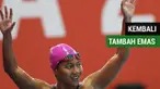 Berita video Syuci Indriani, menambah emas Indonesia pada ajang Asian Para Games 2018 di GBK Aquatic Center, Jumat (12/10/2018).
