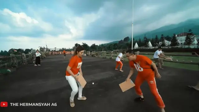 Lomba 17-an keluarga Anang - Ashanty (YouTube/  The Hermansyah A6)