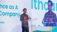 Menteri Kesehatan RI Budi Gunadi Sadikin menghadiri acara 'HUT ke-3 Holding BUMN Farmasi' di The Tribrata Darmawangsa Jakarta pada Selasa, 31 Januari 2023. (Dok Kementerian Kesehatan RI)