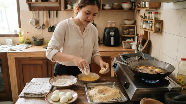 Resep Telur Rebus Crispy
