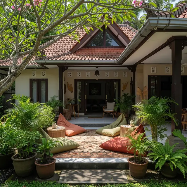 9 Desain Teras Kecil tapi Longgar untuk Arisan, Maksimalkan Ruang Terbatas