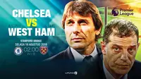 Chelsea vs West Ham (Liputan6.com/Trie yas)