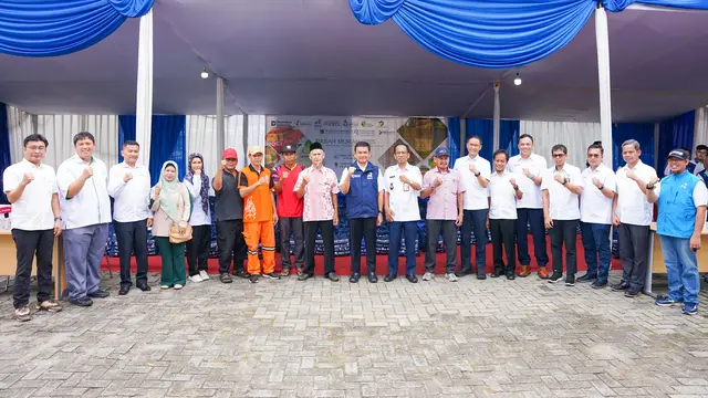 Gelaran Pasar Murah bagi warga RW 08, Kelurahan Kalibata, Jakarta Selatan (Jaksel).