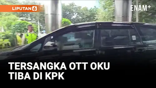 VIDEO: 8 Tersangka OTT Oku Tiba di Gedung KPK!