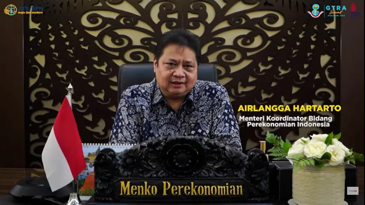 Menteri Koordinator Bidang Perekonomian Airlangga Hartarto