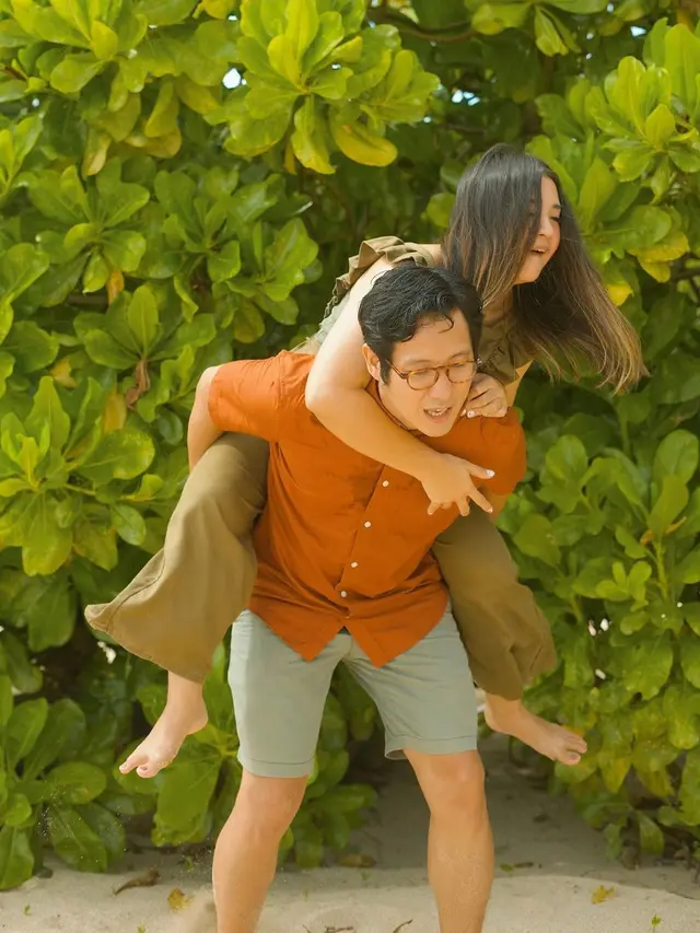 Potret keharmonisan rumah tangga Putri Titian dan Junior Liem