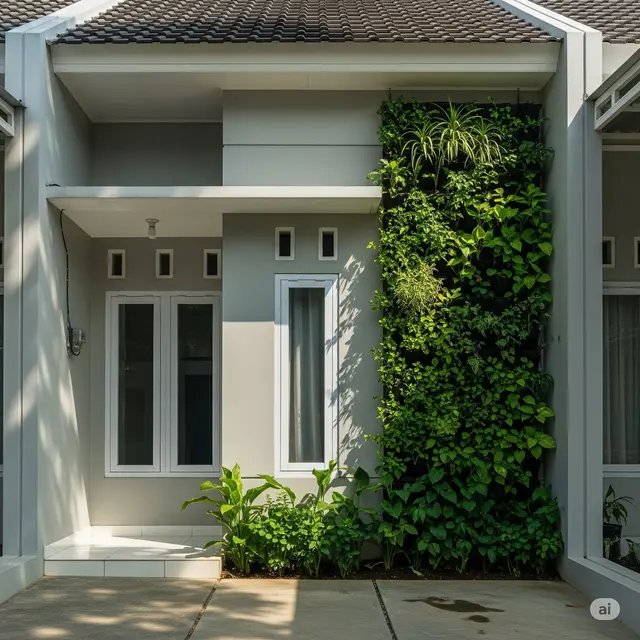 Inspirasi Rumah Sederhana Elegan. Foto: Gemini