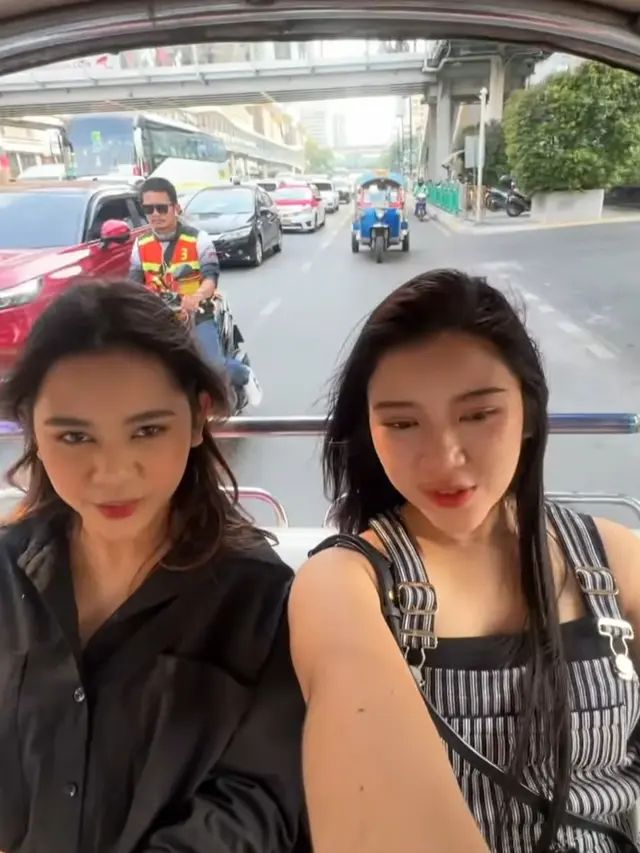 Tiara Andini dan Ziva Magnolya di Thailand