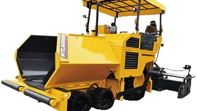 Alat berat Asphalt Paver