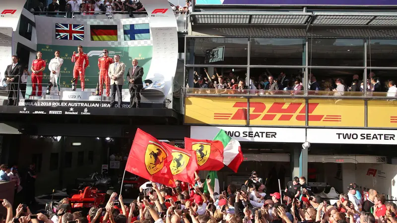 Sebastian Vettel Raih Juara F1 GP Australia