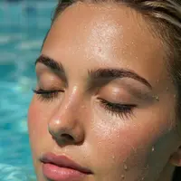 Mermaid skin menjadi tren makeup terbaru yang menghadirkan tampilan kulit lembap, glowing, dan bercahaya alami dengan efek seperti baru keluar dari laut. (Foto/Dok: Pexels)