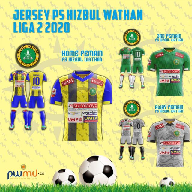 Filosofi Jersey PS Hizbul Wathan di Liga 2