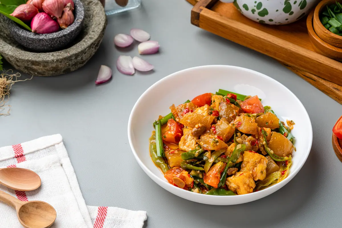 resep oseng kikil sapi pedas