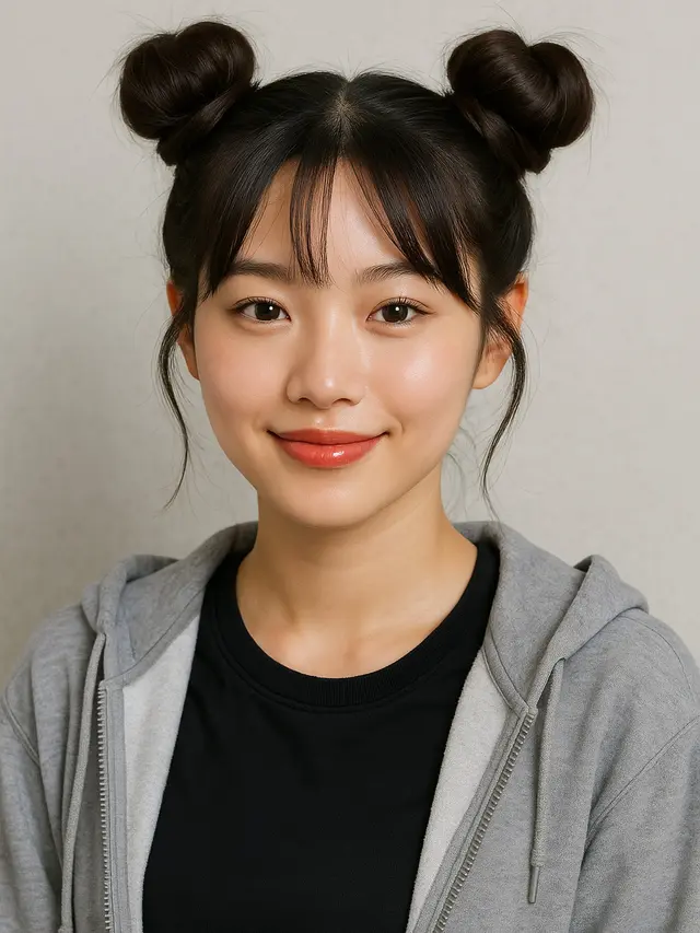 Model Rambut Cepol ala Korea yang Lagi Tren