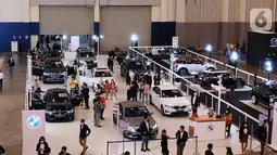 Suasana BCA Expoversary 2022 yang diadakan secara offline di ICE BSD, Tangerang, Minggu (13/3/2022). Pada BCA Expoversary Online 2022 menyentuh angka Rp9,6 triliun, sejak dimulai pada 24 Februari 2022 di laman http://expo.bca.co.id. yang berlangsung hingga 27 Maret 2022. (Liputan6.com/HO/BCA)