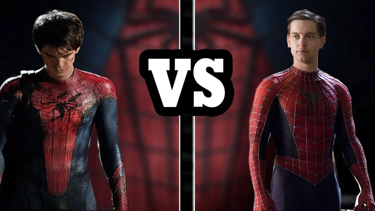 [Fimela] Andrew Garfield dan Tobey Maguire di Spider-Man 3