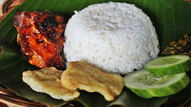 Ilustrasi ayam bakar