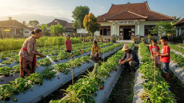 Kebun Buah di Balai Desa