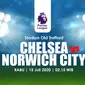 CHELSEA VS NORWICH CITY (Liputan6.com/Abdillah)