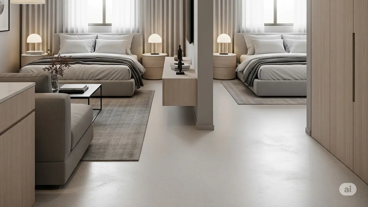 Ide Dekorasi Interior Rumah 6x12 2 Kamar Agar Terlihat Modern/Ilustrasi AI