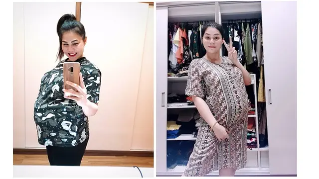 DJ Butterfly melahirkan (Sumber: Instagram/dj_kattybutterfly36)
