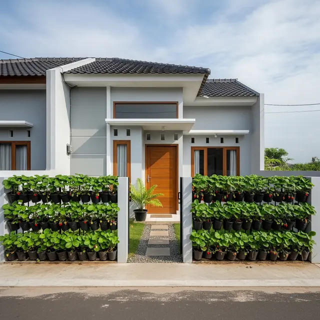 9 Inspirasi Kebun Mini Pagar Hidup dari Tanaman Buah Produktif, Solusi Lahan Terbatas