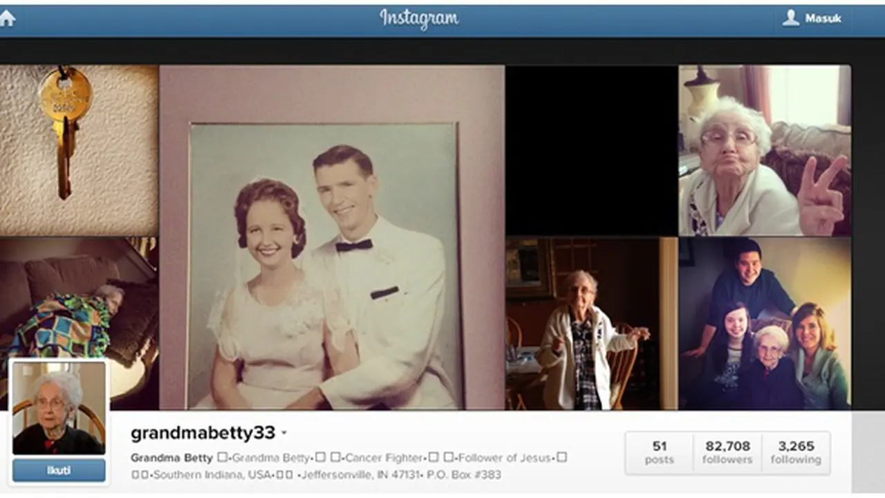 Foto: copyright instagram.com/grandmabetty33