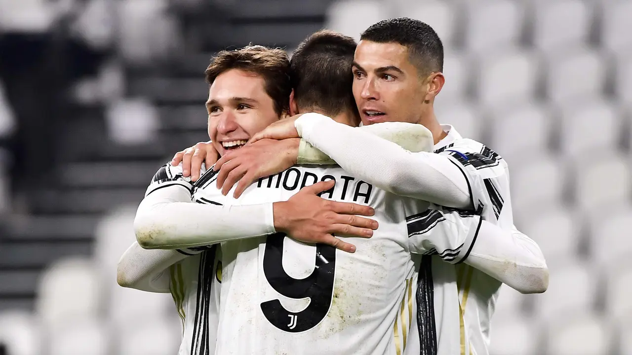Foto Liga Champions: Juventus Hajar Dynamo Kiev Tiga Tanpa Balas