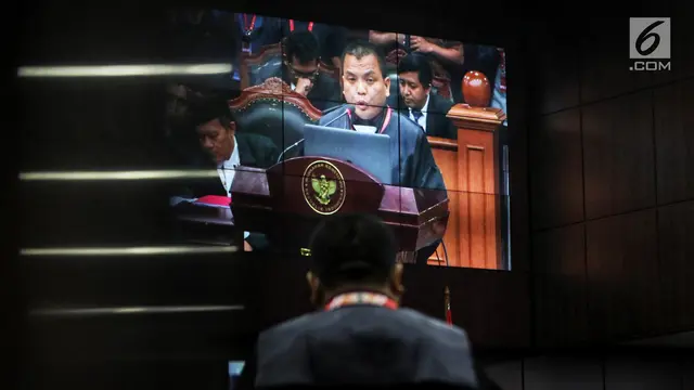 Pembacaan Gugatan Sengketa Pilpres