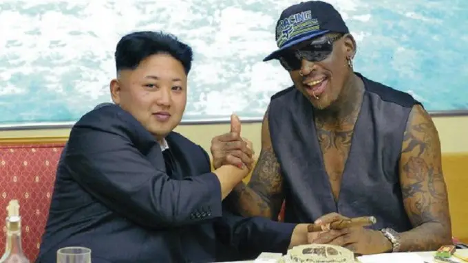 Kim Jong Un - Dennis Rodman