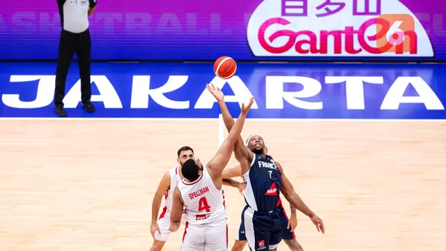 Timnas Basket Lebanon vs Prancis - Piala Dunia FIBA 2023