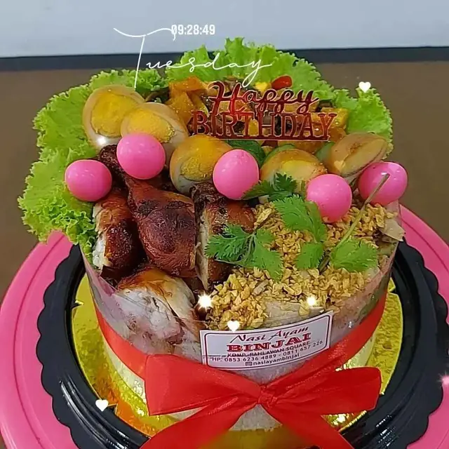 Rekomendasi Cake Nasi Unik dan Cantik di Medan, Cita Rasa Sedapnya Bisa Jadi Kejutan Istimewa