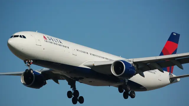 Ilustrasi Delta Airlines.