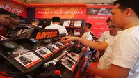 Daytona bawa berbagai produk balap dan harian di Tumlek Blek 2017 (Foto: Istimewa)