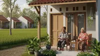 7 Model Rumah Sederhana Rp50 Jutaan Bikin Orang Tua Betah di Desa