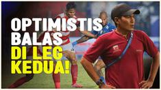 Berita video pelatih Madura United, Rakhmat Basuki, sampaikan pesannya bahwa mereka optimistis bisa balas kekalahan mereka di Bandung di leg kedua nanti.